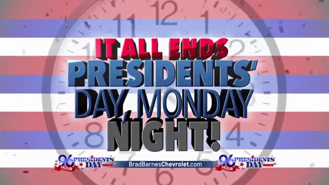 Presidents' Day Sale - Car Dealer Commercial