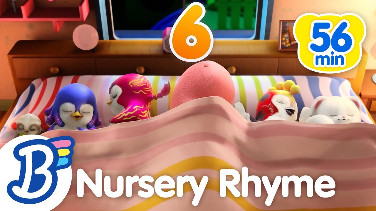 ???? Six in the Bed + More Nursery Rhymes | Badanamu Nursery Rhymes &amp; Kids Songs