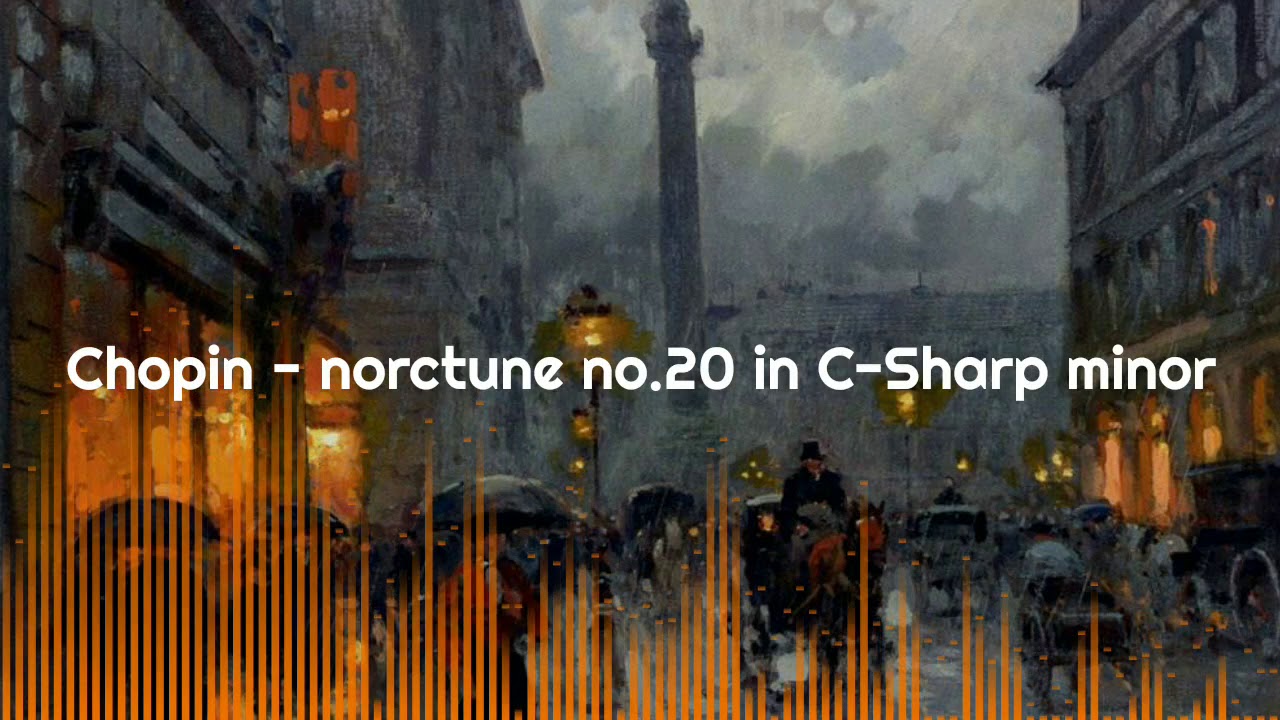 chopin nocturne in c sharp minor no 20
