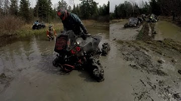 Swamp Crossing, Skeg Holes (Can-Am Renegade Xmr, Can-Am Defender Xmr 1000