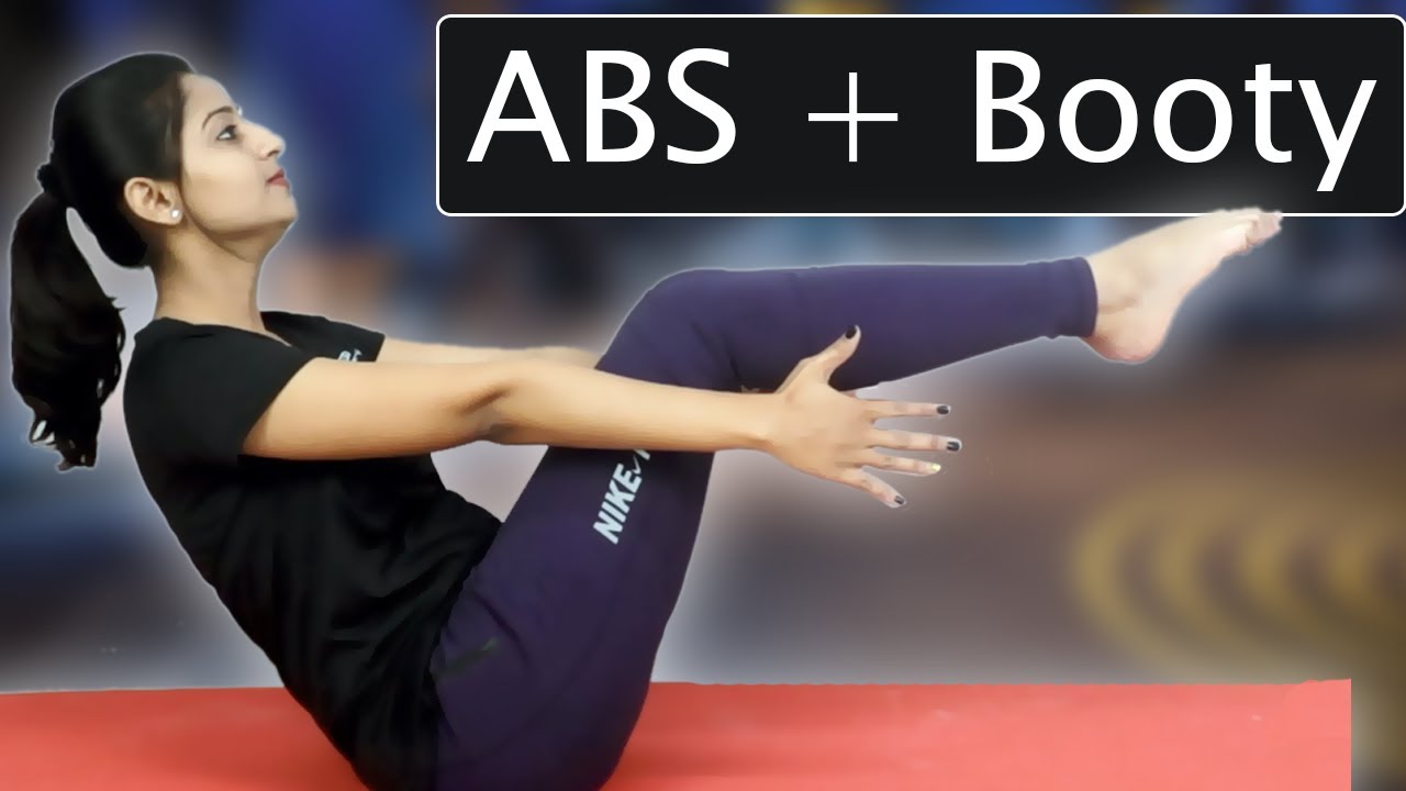 Yoga for Abs and Butts - YouTube