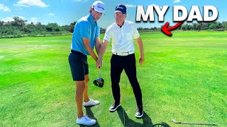 My Dad Gave me a Golf Lesson! (65 Years of Teaching)