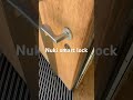 Nuki smart lock operation a key wind mechanism