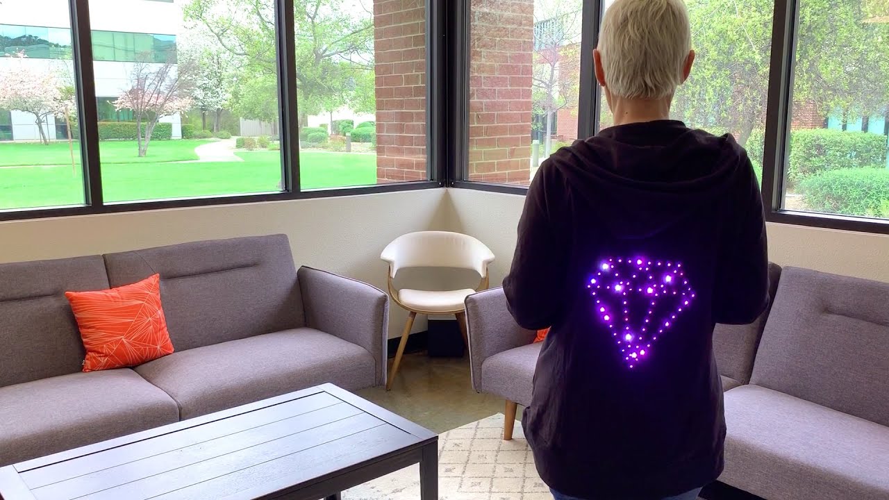 RocketLife Light: LED Hoodie Demo