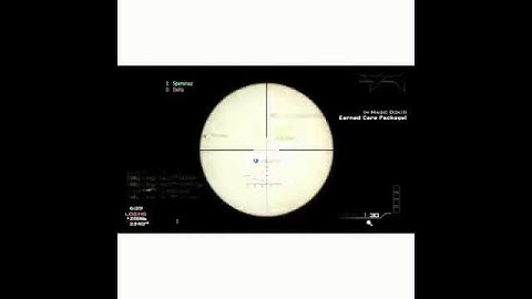 Mw3/quickscope barret multi kill. GAMEPLAY! The best!!!