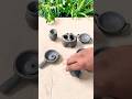 new magic kitchen set🍳 #clay #art #cooking miniature #creativeclayideas #cooking