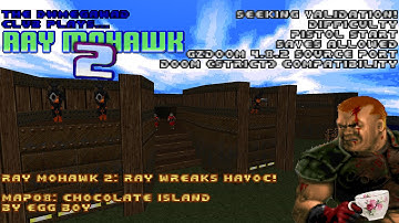 DWMegawad Club Playthrough: Ray Mohawk 2: Ray Wreaks Havoc! - MAP08 - Chocolate Island