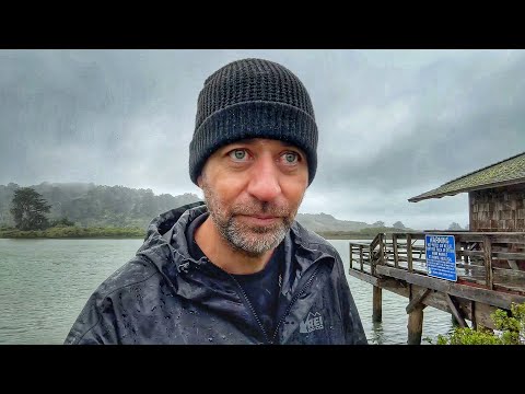 Rainy Drive And Day At The Coast #adayinalife #vlog #sleepaid