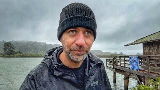 Rainy Drive And Day At The Coast #adayinalife #vlog #sleepaid