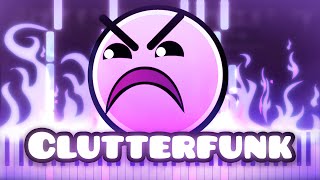 Waterflame - Clutterfunk (Geometry Dash lvl 11) | Piano Tutorial