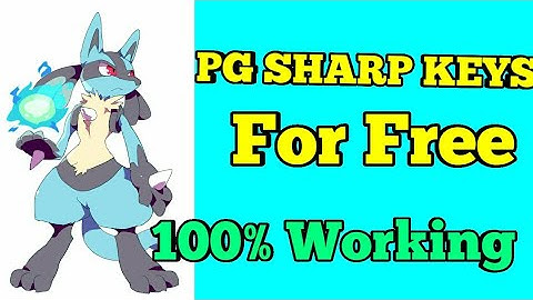 Pg sharp 100% working key