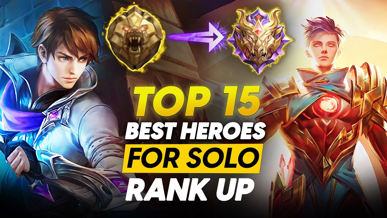 TOP 15 BEST HEROES TO SOLO RANK UP TO MYTHICAL GLORY FASTER SEASON 26
