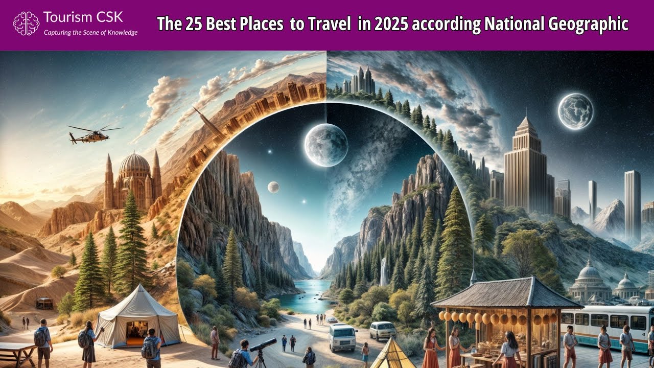 The 25 Best Places in the World to Travel to in 2025 according National ...