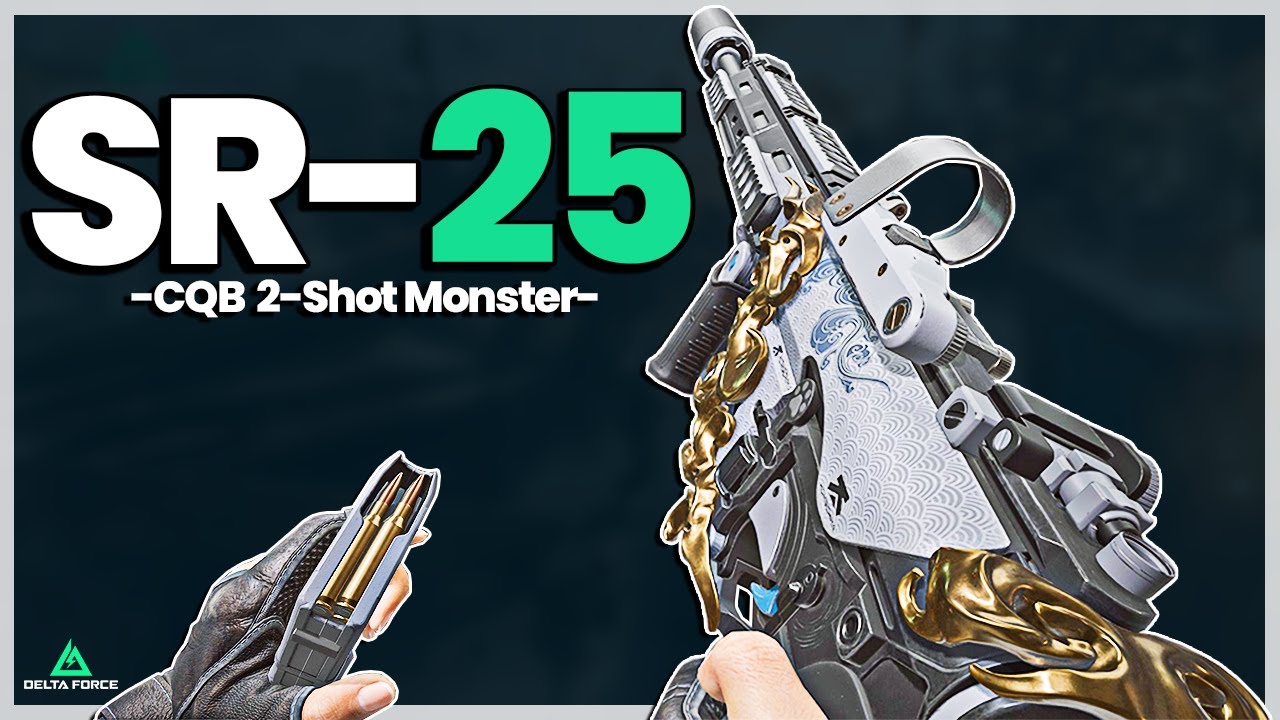 Эта сборка SR-25 для стрельбы на близком расстоянии станет настоящим испытанием в Delta Force!