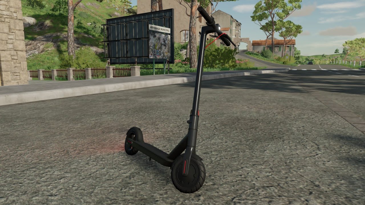 Elecitric Scooter - Farming Simulator 2022 [FS 22 LS 22 Electric Vehicle Mod]