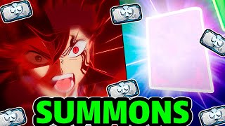 INVOCANDO EM BUSCA DO DEMÔNIO! BLACK ASTA SUMMONS NO GLOBAL! - Black Clover Mobile