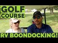 ⛳️🏌🏼‍♂️Golf Course RV Boondocking with Harvest Hosts! | Changing Lanes!