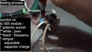 ic 555 (redesign) - square wave signal generator - test 18