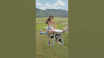 Robot Drone Patrols Rice Fields With Stunning Pilot #dronepilot #airobot