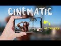 iPhone CINEMATIC VIDEO tutorial  | HOW to make iPhone 11 footage look cinematic