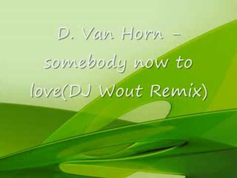 D. Van Horn - somebody now to love(DJ Wout Remix)