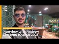 Capture de la vidéo Andrew Lambrou: "I Cherish Where I Was Born And I Cherish Where I Grew Up" 🇨🇾 Cyprus 2023 Interview
