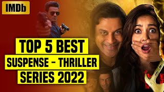 Top 5 Best Suspense Thriller Web Series In Hindi (IMDb) - You Must Watch | Hidden Gems | Part 2