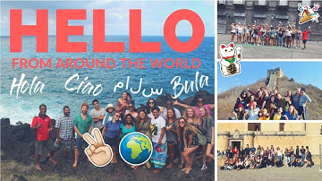 LEARNING AROUND THE WORLD - WE ARE LIU GLOBAL