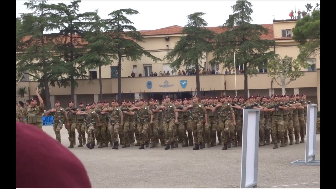 Pisa 21/10/2022. Festa della Brigata Folgore