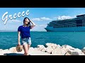 WHAT I DID IN GREECE | Santorini Mykonos Athens Katakolon Travel Vlog