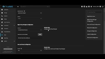 NGINX PROXY MANAGER INSTALLATION - TRUENAS SCALE 25.10.0.1