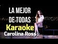 La Mejor De Todas - Banda El Recodo -  Carolina Ross Karaoke - Leo Mart