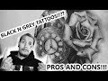 BLACK AND GREY TATTOOS //PROS AND CONS OF BLACK AND GREY TATTOOS //ask Chybs