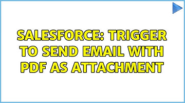 Salesforce: trigger to send email with pdf as attachment (2 Solutions!!)