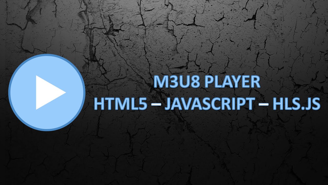 Player Html5 M3U8