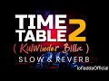 TIME TABLE 2 | Kulwinder Billa | Punjabi Gold | Slow and Reverb | Lofi Adda Official