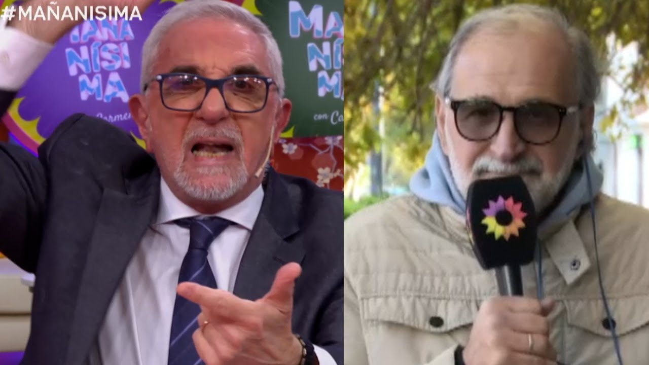 CANALETTI SACADO CON EL PIQUETERO EDUARDO BELLIBONI: "Usted es un virus para la sociedad"