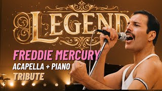 Freddie Mercury Tribute – Piano & Voice | Love of My Life • Champions • Pretender • Yesterday (AI)