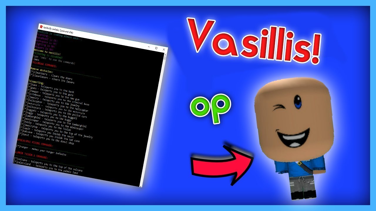 Roblox Exploit Vasillis Bighead Lt2 Jailbreak Apoc Commands And Much More 3 August 2017 - roblox exploit hack flame may 2017 sacript execution sparkles roblox custom theme execution