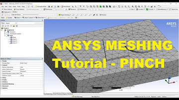 ✅ #ANSYS MESHING - Pinch - Basic Tutorial 14