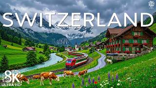 Switzerland 8K | Alpine Wonders, Turquoise Lakes & Timeless Landscapes – 8K UHD