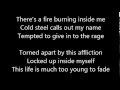 Ashes Remain - End of Me Lyrics