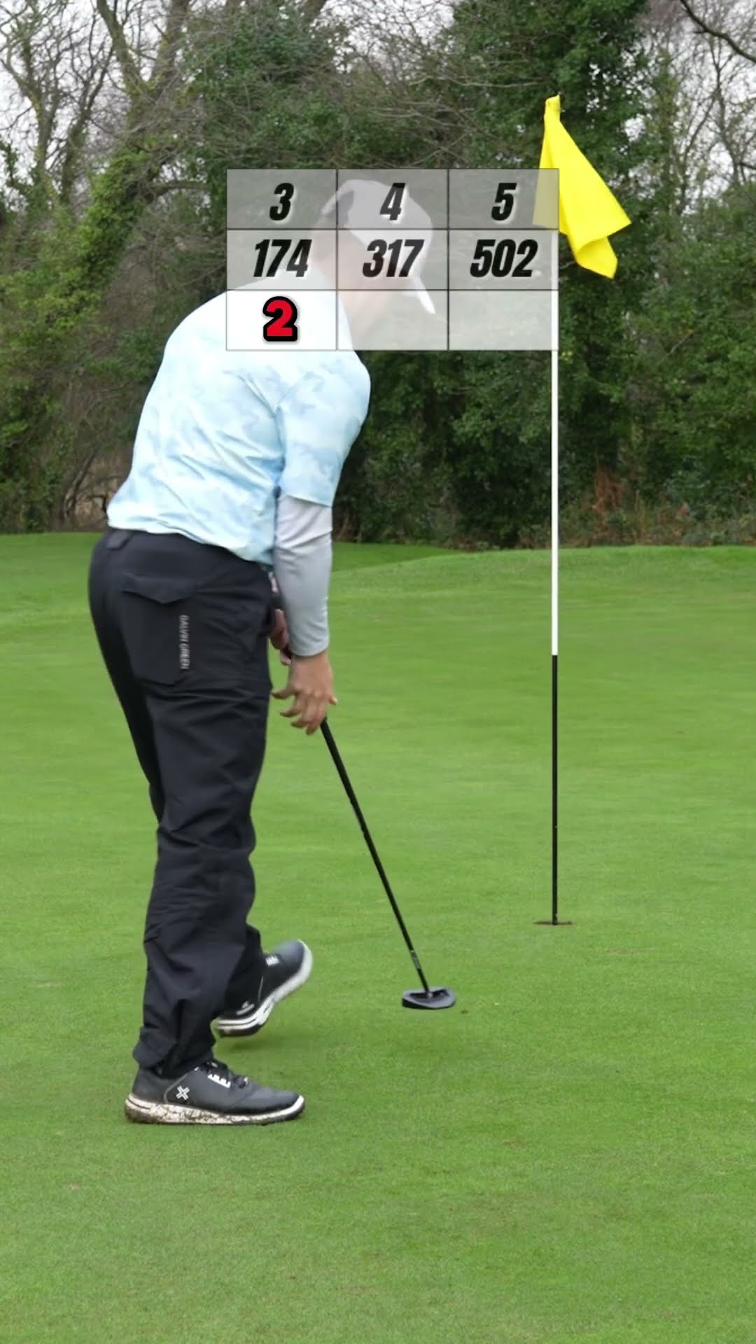 3 HOLES in 60 SECONDS #golf