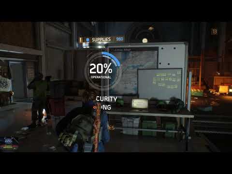 Video: Tom Clancy's Division - Base Of Operations, Wings And Vendors