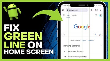 How To Fix GREEN LINES On Phone Screen Android! (Easy Way)