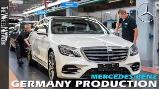 Mercedes-Benz S-Class Production in Germany - Self-driving W222 Manufacturing in Sindelfingen