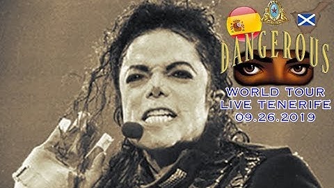 MICHAEL JACKSON - DANGEROUS WORLD TOUR Live Tenerife 26/09/1993 Spain ( Audio Amateur )