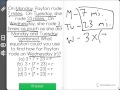 Calculating Distances with Equations