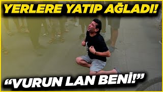 Kendi̇ni̇ Yerlere Atip Ağladi Vurun Öldürün Lan Beni
