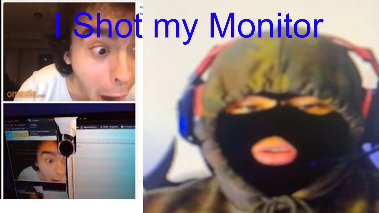 Ski Mask Adventures On Omegle I Shot My Monitor Youtube